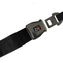 BSE0107-08 Seat Belt Aircraft style SS